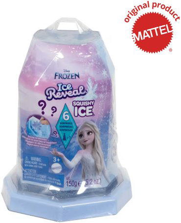 Кукла-сюрприз Mattel Disney Frozen Принцессы Disney Frozen Принцессы Эльза и Анна HRN77, 8.9 см аксессуары в комплекте