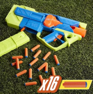 Бластер Hasbro N series F8625, EVA, пластик 16 шт - ForteMarket Бластер Hasbro N series F8625, EVA, пластик 16 шт купить,0