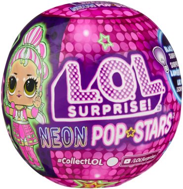 Кукла-сюрприз L.O.L. Surprise! Surprise Neon 43555, 9 см