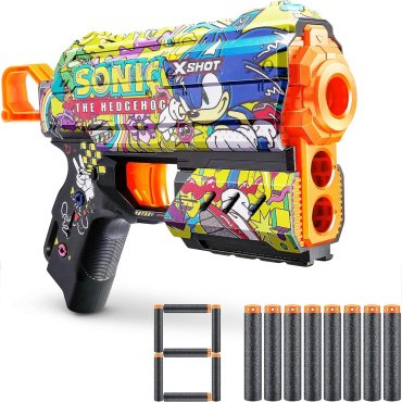 Бластеры X-Shot Skins 36648/D, пластик 8 шт
