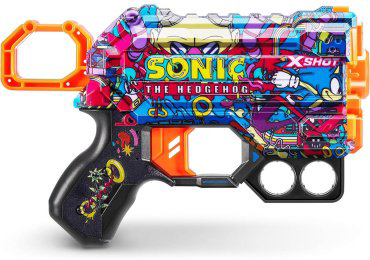 Бластеры X-Shot Menace Sonic - Robotnik 36679B, пластик 8 шт купить,NaN