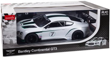 Машинка Bentley на радиоуправлении Rastar Continental GT3 70600W купить,NaN