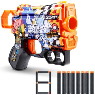 Бластеры X-Shot Menace Sonic - Super Speed 36679E, пластик купить,NaN