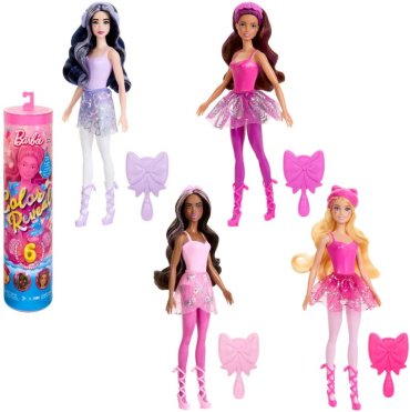 Кукла-сюрприз Barbie Balletcore HRK170, 29 см