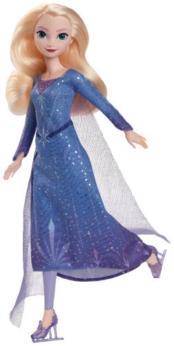 Кукла-модель Disney Эльза на коньках JBG530, 29 см