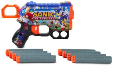 Бластеры X-Shot Menace Sonic Mega Sonic 36679A, пластик 8 шт