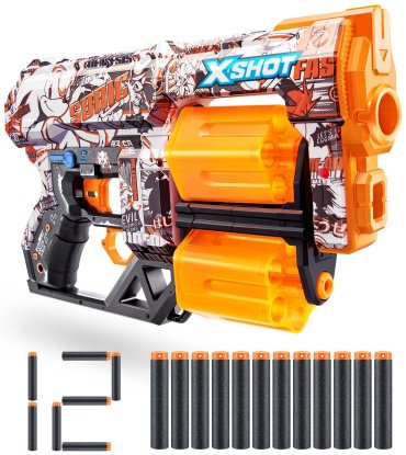 Бластеры X-Shot Dread Sonic - Retro 36583G, пластик