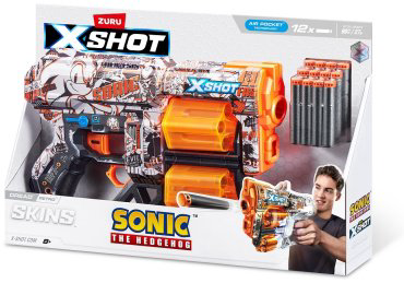 Бластеры X-Shot Dread Sonic - Retro 36583G, пластик купить,NaN