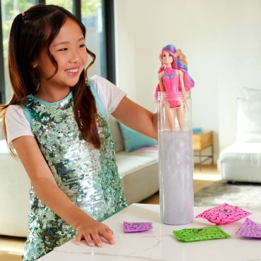 Кукла-сюрприз Barbie Disco Star JCP010, 29 см