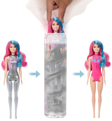 Кукла-сюрприз Barbie Disco Star JCP010, 29 см