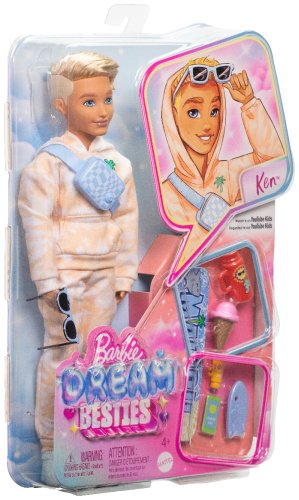 Кукла-модель Barbie Кен скейтбордист JDD750, 27 см