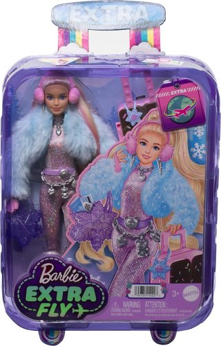 Кукла-модель Barbie Extra. Кукла в зимнем образе HPB160, 29 см