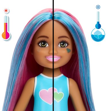 Кукла-сюрприз Barbie Chelsea серия Animal Party JCN890, 14 см