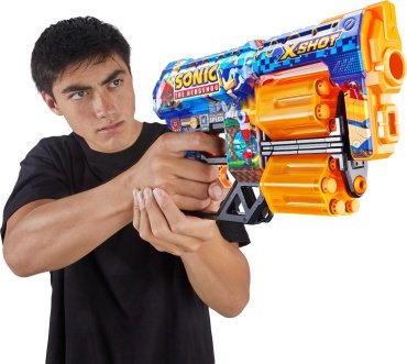Бластеры X-Shot Dread Sonic - Mega Sonic 36583A, пластик 12 шт купить,0