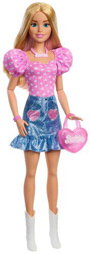 Кукла-модель Barbie My First Barbie. Cowgirl Caucasian HYT840, 71 см купить,NaN