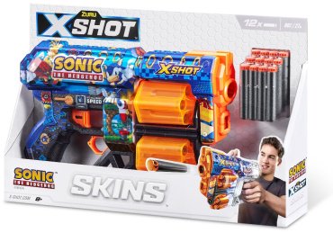 Бластеры X-Shot Dread Sonic - Mega Sonic 36583A, пластик 12 шт купить,0