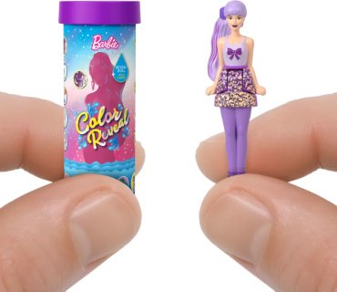 Кукла-сюрприз Barbie BarbieLand HYF28, 3.8 см аксессуары в комплекте