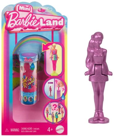 Кукла-сюрприз Barbie BarbieLand HYF28, 3.8 см аксессуары в комплекте