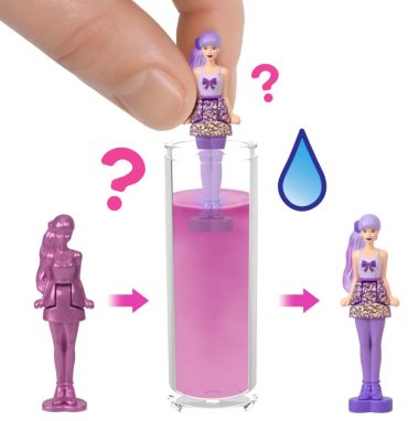 Кукла-сюрприз Barbie BarbieLand HYF28, 3.8 см аксессуары в комплекте