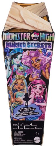 Кукла-сюрприз Monster High Sleepover HYV640, 27 см купить,NaN