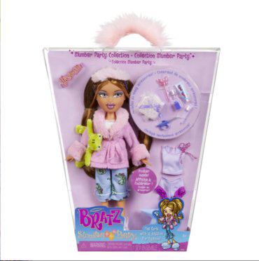 Кукла-модель Bratz 43548 ЯСМИН SLUMBER PARTY С АКСЕССУАРАМИ. 43548, 26 см