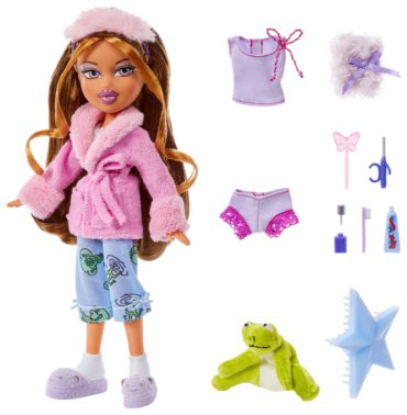 Кукла-модель Bratz 43548 ЯСМИН SLUMBER PARTY С АКСЕССУАРАМИ. 43548, 26 см купить,NaN