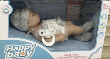 Пупс Новорожденный happy baby 1103, 30 см