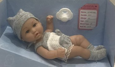 Пупс Новорожденный happy baby 1103, 30 см