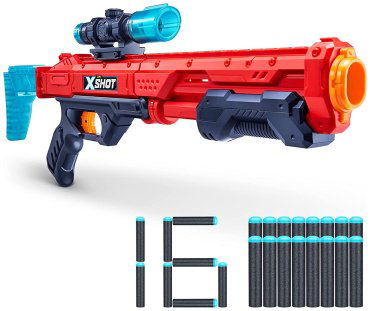 Бластер X-Shot Hawk Eye 36435, пластик купить,NaN