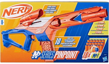 Бластеры Nerf Hasbro N Pinpoint F8621, пластик, EVA 18 шт купить,NaN