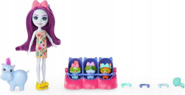 Кукла-модель Mattel Enchantimals, Baby Best Friends с куклой, фигуркой бегемота и сюрпризами HNW97, 15 см аксессуары в комплекте, руки и ноги подвижные - ForteMarket Кукла-модель Mattel Enchantimals, Baby Best Friends с куклой, фигуркой бегемота и сюрпризами HNW97, 15 см аксессуары в комплекте, руки и ноги подвижные купить,NaN