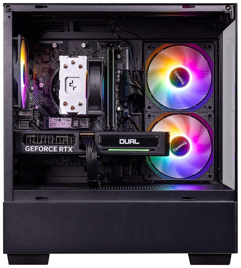XG i5-12400F / RTX 5050 8 Гб / 16 Гб / SSD 1000 Гб / DOS купить,NaN