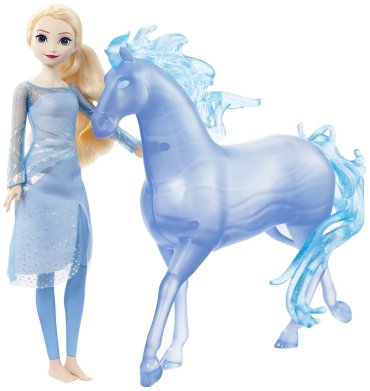 Кукла-модель Disney Эльза и Нокк HLW580, 14 см