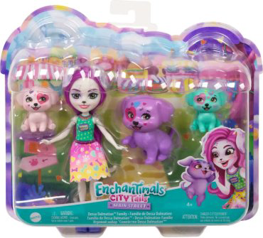 Кукла-модель Enchantimals Десса и ее питомцы HKN14, 15 см аксессуары в комплекте купить,NaN