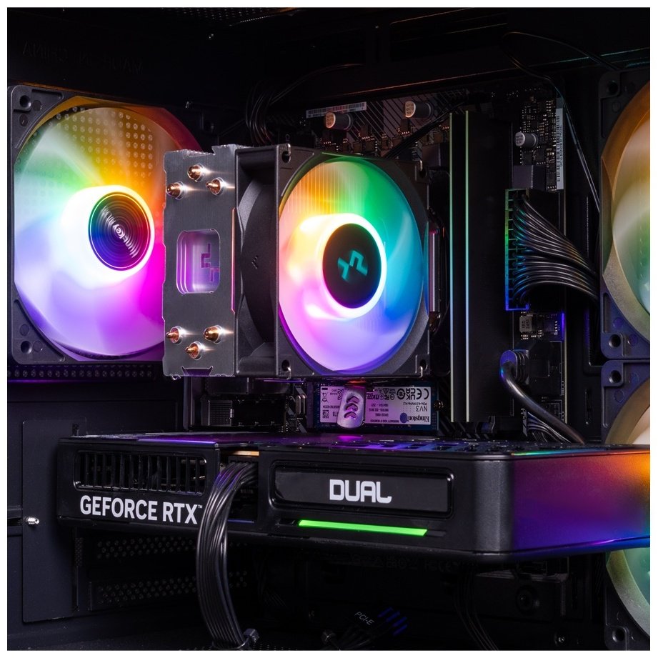 XG i5-12400F / RTX 5050 8 Гб / 16 Гб / SSD 1000 Гб / DOS купить,NaN