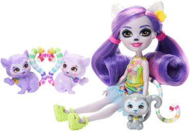 Кукла коллекционная Enchantimals Лоринда Лемур HRX86, 15 см руки и ноги подвижные - ForteMarket Кукла коллекционная Enchantimals Лоринда Лемур HRX86, 15 см руки и ноги подвижные купить,NaN