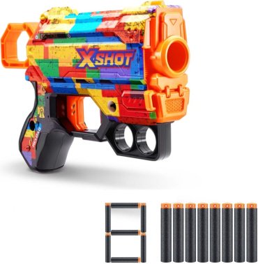 Бластеры X-Shot Menace - Striper 36515N, пластик