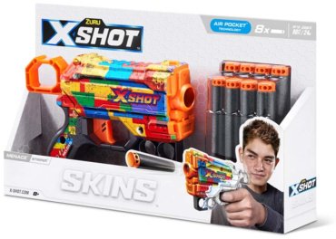 Бластеры X-Shot Menace - Striper 36515N, пластик