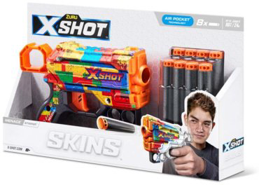 Бластеры X-Shot Menace - Striper 36515N, пластик купить,NaN