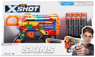 Бластеры X-Shot Menace - Striper 36515N, пластик купить,NaN