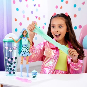 Кукла-модель Barbie Pop! Reveal. Bubble Tea - Зеленый Чай HTJ210, 29 см
