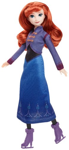 Кукла-модель Disney Анна на коньках JBG540, 29 см