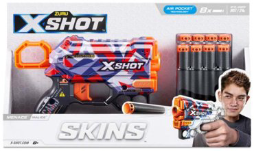 Бластеры X-Shot Menace - Malice 36515M, пластик купить,NaN