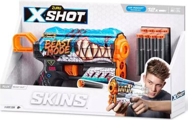Бластеры X-Shot Flux Beast Out 36516L, пластик 8 шт купить,NaN