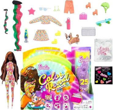 Кукла-сюрприз Barbie Color Reveal HCD27, 28 см купить,NaN