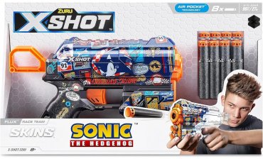 Бластер X-Shot Flux Sonic 36648/E, пластик, мультиколор