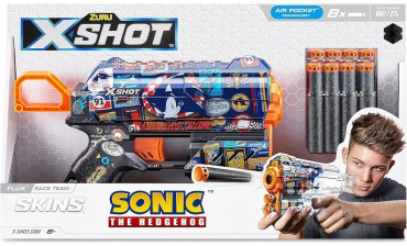 Бластер X-Shot Flux Sonic 36648/E, пластик, мультиколор купить,NaN