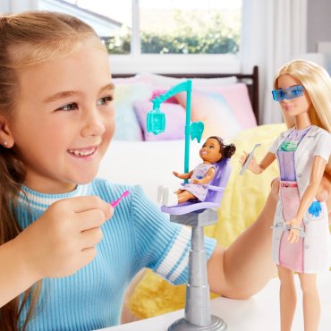 Кукла-модель Barbie Карьера - Дантист JCR740, 26 см