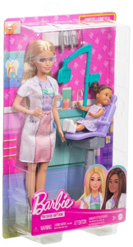 Кукла-модель Barbie Карьера - Дантист JCR740, 26 см купить,NaN