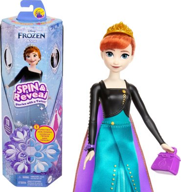 Кукла-модель Mattel Spin & Reveal. Анна HXD270, 29 см